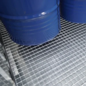 Caseta para 4 bidones en acero galvanizado 145x80x145cm — Detalle del producto