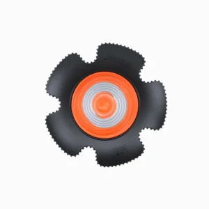 Cono naranja 75cm altura, compatible con cabezal cinta retráctil Skipper — Detalle del producto