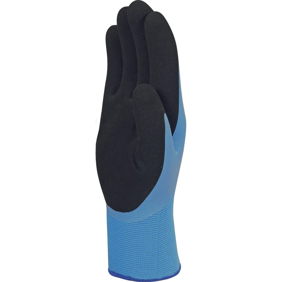 Lote de 12 pares de guantes especiales para frío recubiertos de látex talla 10. — Vista del producto
