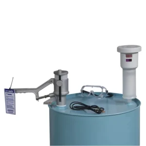 Sistema de reciclaje de latas aerosol Aerosolv® con filtro, gafas y toma tierra — Detalle del producto