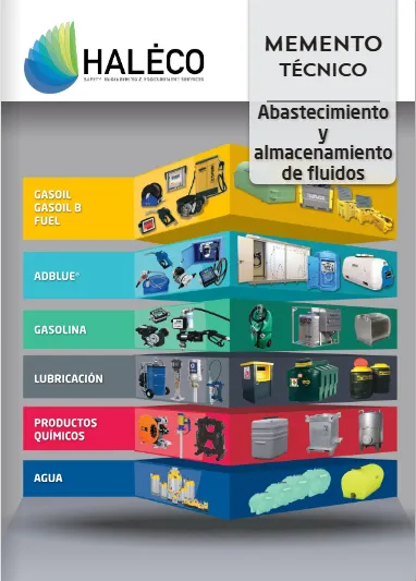 Catálogo almacenamiento fluidos
