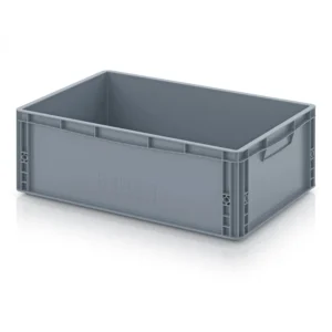 Caja norma europa 45 litros, 60x40cm, asas cerradas — Imagen del producto