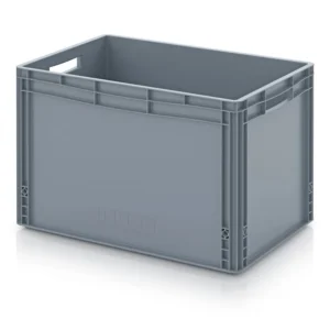 Caja norma europa 88 litros, 60x40cm, asas abiertas — Imagen del producto